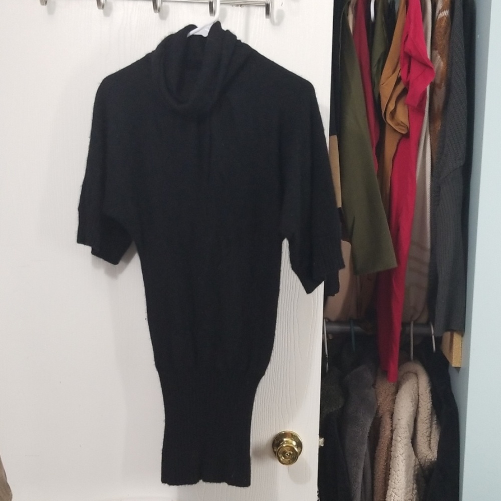 Turtle Neck Sweater Dress